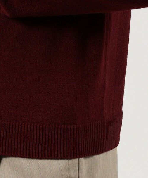 TOMORROWLAND / トゥモローランド ニット・セーター | HAVERSACK ATTIRE ウール ポロカラー ジップアップニット | 詳細7