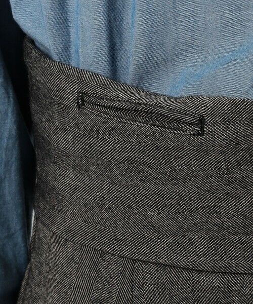 TOMORROWLAND / トゥモローランド サロペット・オールインワン | HAVERSACK ATTIRE ウールリネン ヘリンボーン サロペット | 詳細10