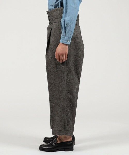 TOMORROWLAND / トゥモローランド サロペット・オールインワン | HAVERSACK ATTIRE ウールリネン ヘリンボーン サロペット | 詳細4