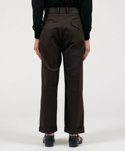 TOMORROWLAND / トゥモローランド スラックス・ドレスパンツ | HAVERSACK ATTIRE ポリエステルウール 1P ワイドパンツ | 詳細4