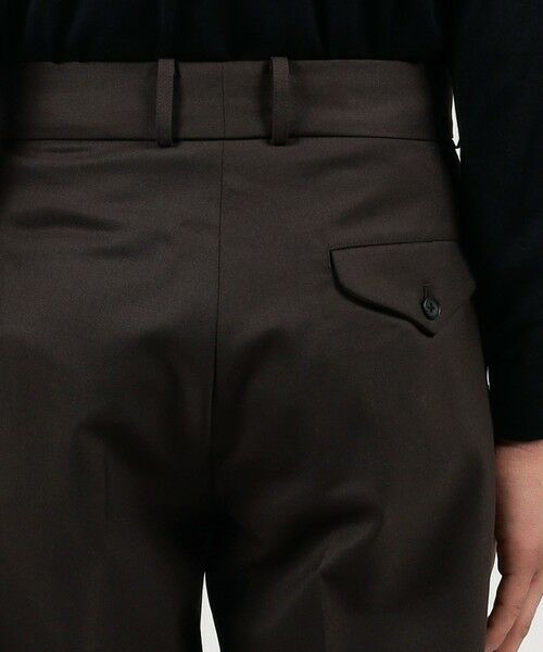 TOMORROWLAND / トゥモローランド スラックス・ドレスパンツ | HAVERSACK ATTIRE ポリエステルウール 1P ワイドパンツ | 詳細6