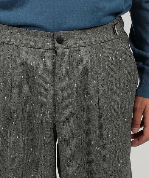 TOMORROWLAND / トゥモローランド スラックス・ドレスパンツ | Cellar Door LEO T ウール サイドアジャスタースラックス | 詳細5