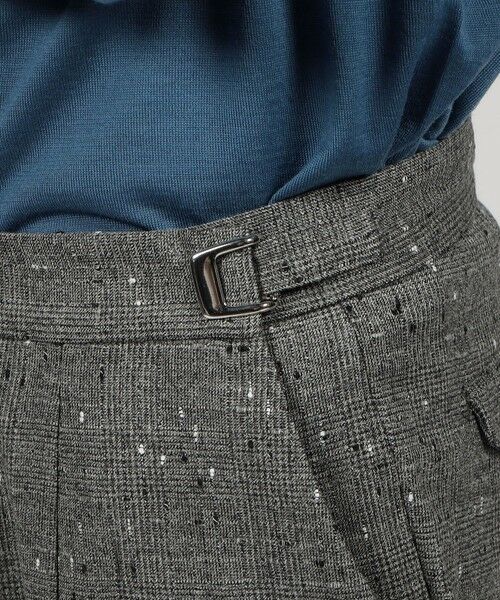 TOMORROWLAND / トゥモローランド スラックス・ドレスパンツ | Cellar Door LEO T ウール サイドアジャスタースラックス | 詳細9