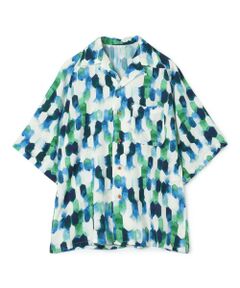 TOMORROWLAND / トゥモローランド シャツ・ブラウス | 【別注】m's braque レーヨン オープンカラー ハーフスリーブシャツ