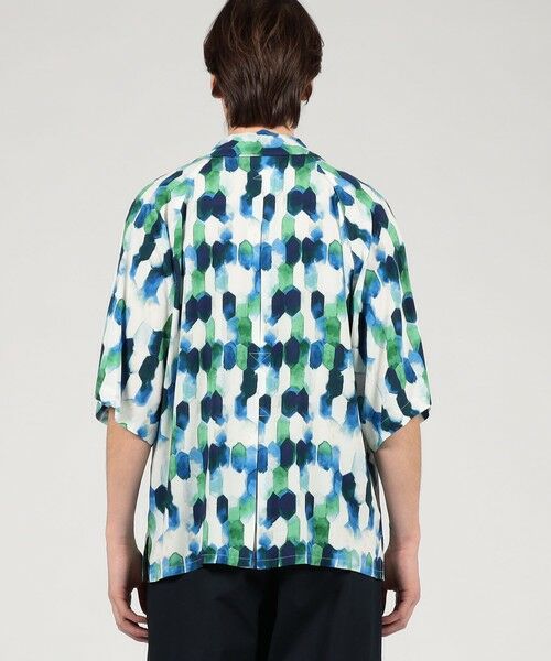 TOMORROWLAND / トゥモローランド シャツ・ブラウス | 【別注】m's braque レーヨン オープンカラー ハーフスリーブシャツ | 詳細4