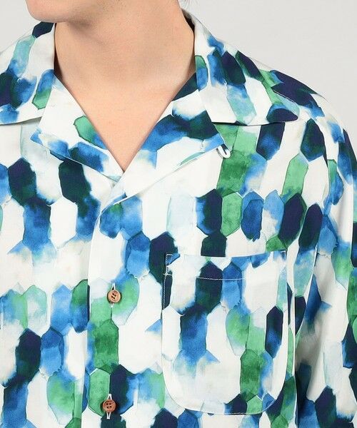 TOMORROWLAND / トゥモローランド シャツ・ブラウス | 【別注】m's braque レーヨン オープンカラー ハーフスリーブシャツ | 詳細5