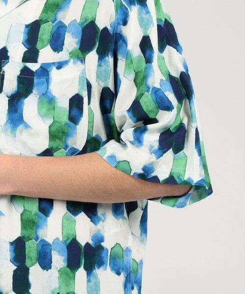 TOMORROWLAND / トゥモローランド シャツ・ブラウス | 【別注】m's braque レーヨン オープンカラー ハーフスリーブシャツ | 詳細6