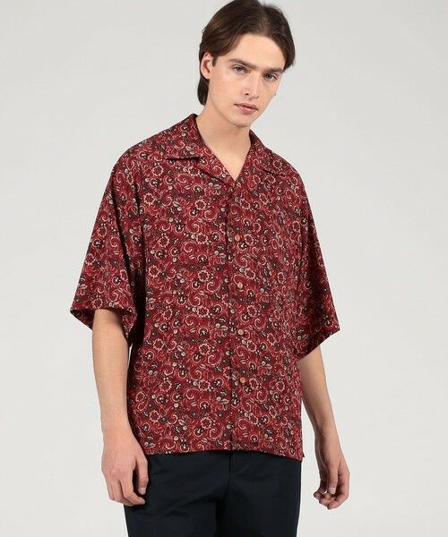 TOMORROWLAND / トゥモローランド シャツ・ブラウス | 【別注】m's braque ポリエステル オープンカラー ハーフスリーブシャツ | 詳細1