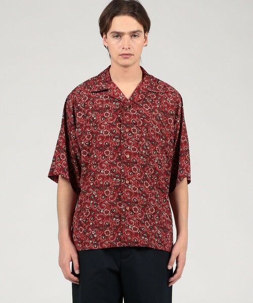 TOMORROWLAND / トゥモローランド シャツ・ブラウス | 【別注】m's braque ポリエステル オープンカラー ハーフスリーブシャツ | 詳細2