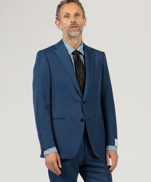 TOMORROWLAND / トゥモローランド セットアップ | CARUSO ポリエステルウール シングルブレステッド2Bスーツ | 詳細1