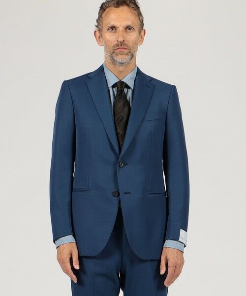 TOMORROWLAND / トゥモローランド セットアップ | CARUSO ポリエステルウール シングルブレステッド2Bスーツ | 詳細2