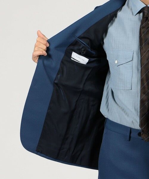 TOMORROWLAND / トゥモローランド セットアップ | CARUSO ポリエステルウール シングルブレステッド2Bスーツ | 詳細6