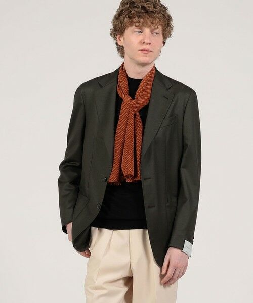 TOMORROWLAND / トゥモローランド テーラードジャケット | CARUSO BUTTERFLY JK ウールシングルブレステッド 2Bジャケット | 詳細1