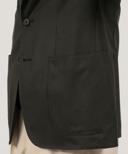 TOMORROWLAND / トゥモローランド テーラードジャケット | CARUSO BUTTERFLY JK ウールシングルブレステッド 2Bジャケット | 詳細10