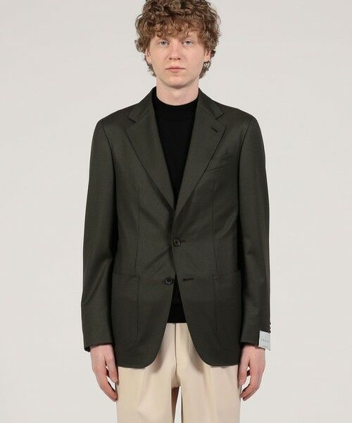 TOMORROWLAND / トゥモローランド テーラードジャケット | CARUSO BUTTERFLY JK ウールシングルブレステッド 2Bジャケット | 詳細2