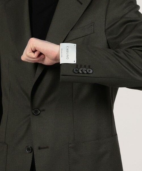 TOMORROWLAND / トゥモローランド テーラードジャケット | CARUSO BUTTERFLY JK ウールシングルブレステッド 2Bジャケット | 詳細7