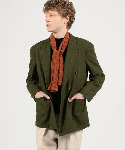 TOMORROWLAND / トゥモローランド テーラードジャケット | ERRICO FORMICOLA ウールナイロンポリエステル ダブルブレステッド 6Bジャケット | 詳細1