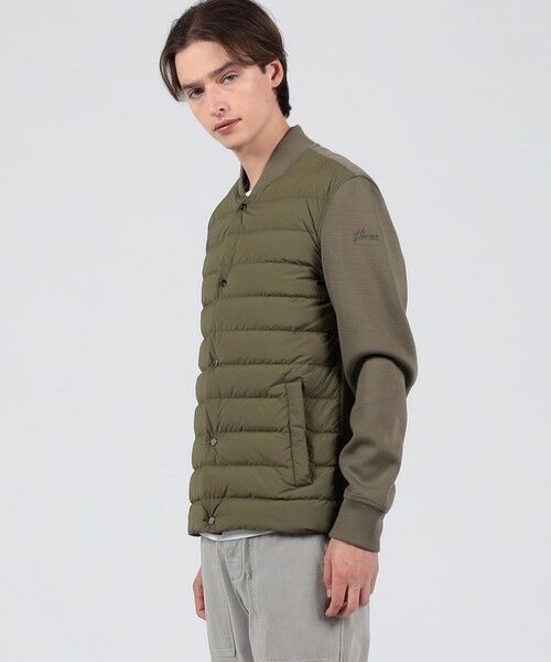 TOMORROWLAND / トゥモローランド ブルゾン | HERNO ウールナイロン ニットコンビ ダウンブルゾン | 詳細1