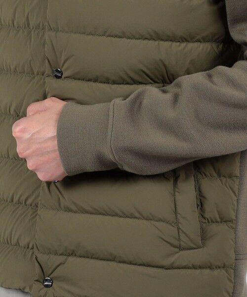 TOMORROWLAND / トゥモローランド ブルゾン | HERNO ウールナイロン ニットコンビ ダウンブルゾン | 詳細7