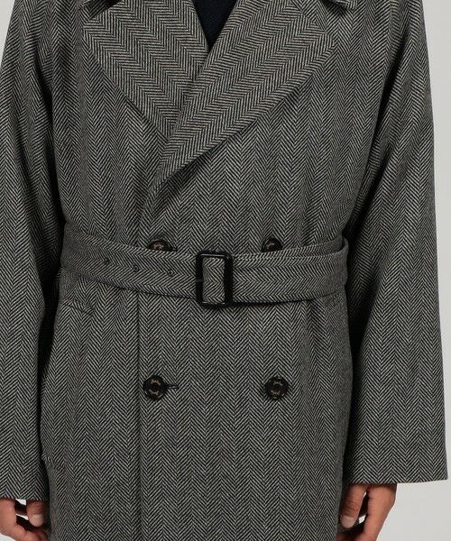 TOMORROWLAND / トゥモローランド ダッフルコート | 【別注】Sealup ウール ベルテッドアルスターコート | 詳細10