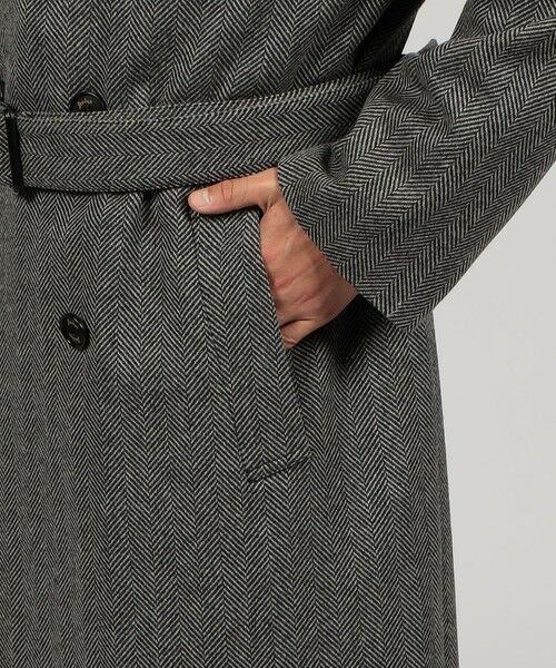 TOMORROWLAND / トゥモローランド ダッフルコート | 【別注】Sealup ウール ベルテッドアルスターコート | 詳細9