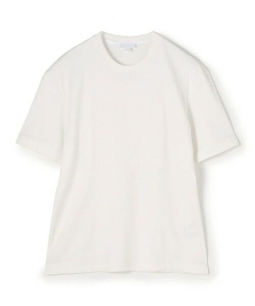 TOMORROWLAND/トゥモローランド SUNSPEL コットンシルク クルーネックTシャツ 11 White S