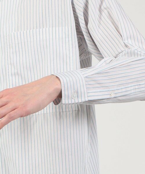 TOMORROWLAND / トゥモローランド シャツ・ブラウス | コットンストライプ ダブルポケットシャツ | 詳細6