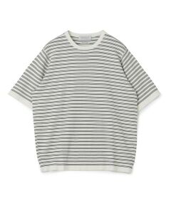 TOMORROWLAND / トゥモローランド ニット・セーター | TOMORROWLAND tricot シーアイランドコットン ハーフスリーブクルーネックニット