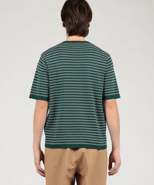 TOMORROWLAND / トゥモローランド ニット・セーター | TOMORROWLAND tricot シーアイランドコットン ハーフスリーブクルーネックニット | 詳細4