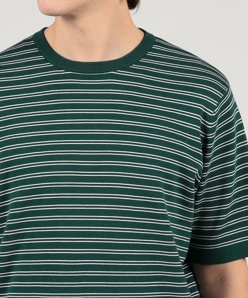 TOMORROWLAND / トゥモローランド ニット・セーター | TOMORROWLAND tricot シーアイランドコットン ハーフスリーブクルーネックニット | 詳細5