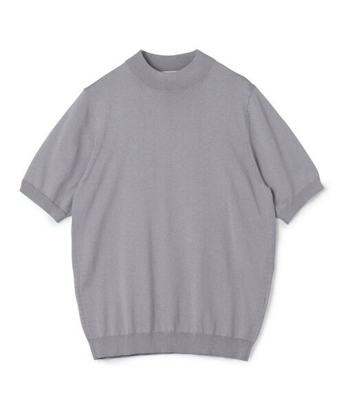 TOMORROWLAND/トゥモローランド TOMORROWLAND tricot シルクコットン モックネックプルオーバーニット SESIA 15 グレー S TOMORROWLAND/トゥモローランド TOMORROWLAND tricot シルクコットン モックネックプルオーバーニット SESIA 15 グレー S