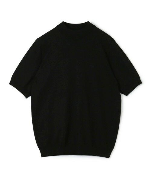 TOMORROWLAND/トゥモローランド TOMORROWLAND tricot シルクコットン モックネックプルオーバーニット SESIA 19 ブラック S TOMORROWLAND/トゥモローランド TOMORROWLAND tricot シルクコットン モックネックプルオーバーニット SESIA 19 ブラック S