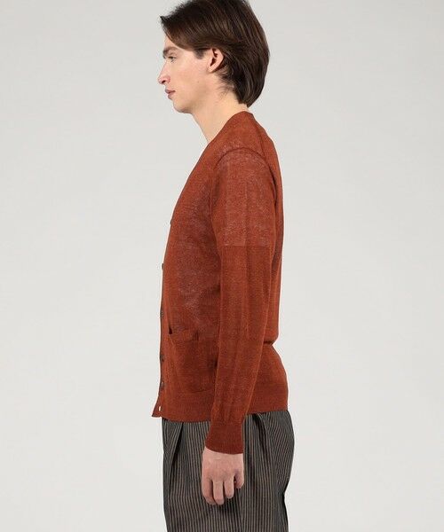TOMORROWLAND / トゥモローランド カーディガン・ボレロ | TOMORROWLAND tricot ティントリネン Vネックカーディガン | 詳細3