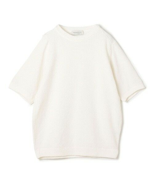TOMORROWLAND/トゥモローランド TOMORROWLAND tricot コットンリネン クルーネックプルオーバーニット 11 ホワイト S TOMORROWLAND/トゥモローランド TOMORROWLAND tricot コットンリネン クルーネックプルオーバーニット 11 ホワイト S