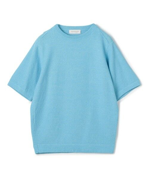 TOMORROWLAND/トゥモローランド TOMORROWLAND tricot コットンリネン クルーネックプルオーバーニット 63 ライトブルー S TOMORROWLAND/トゥモローランド TOMORROWLAND tricot コットンリネン クルーネックプルオーバーニット 63 ライトブルー S