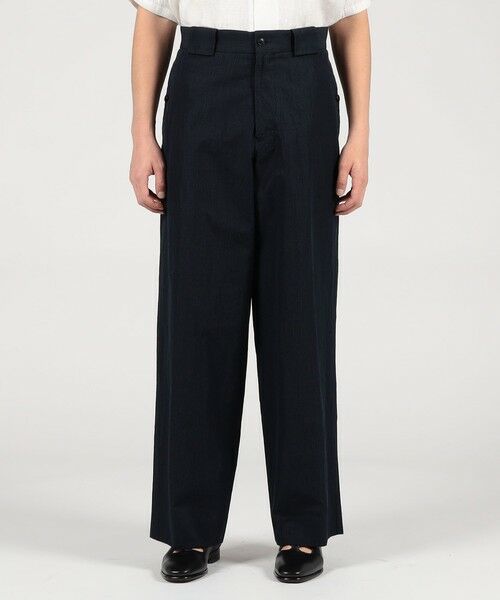 TOMORROWLAND / トゥモローランド その他パンツ | コットンリネンシルク ノープリーツ ワイドパンツ | 詳細2