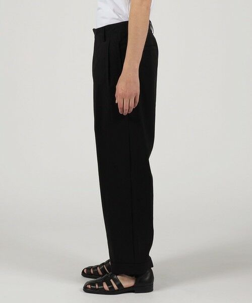 TOMORROWLAND / トゥモローランド その他パンツ | コットンリネン 2プリーツ ワイドパンツ | 詳細3