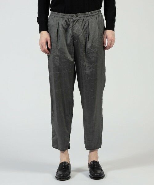 TOMORROWLAND / トゥモローランド その他パンツ | シルクキュプラ 1プリーツ イージーパンツ | 詳細1
