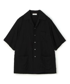 TOMORROWLAND / トゥモローランド シャツ・ブラウス | レーヨン 3ポケット ハーフスリーブシャツ