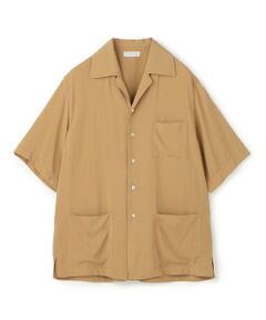 TOMORROWLAND / トゥモローランド シャツ・ブラウス | レーヨン 3ポケット ハーフスリーブシャツ