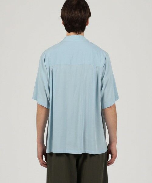TOMORROWLAND / トゥモローランド シャツ・ブラウス | レーヨン 3ポケット ハーフスリーブシャツ | 詳細4