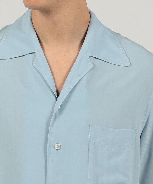 TOMORROWLAND / トゥモローランド シャツ・ブラウス | レーヨン 3ポケット ハーフスリーブシャツ | 詳細5
