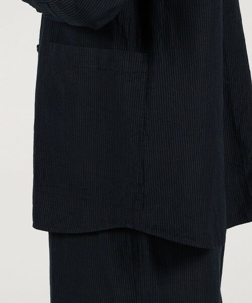 TOMORROWLAND / トゥモローランド ブルゾン | コットンリネンシルク ダブルブレスト シャツジャケット | 詳細8