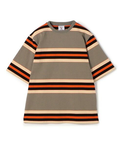 TOMORROWLAND / トゥモローランド カットソー | 【別注】BARBARIAN コットンハーフスリーブ クルーネックカットソー(18 グレー系)