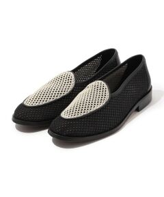 TOMORROWLAND / トゥモローランド フラットシューズ | SOLOVIERE JACQUE NEW レザーメッシュ スリッポン