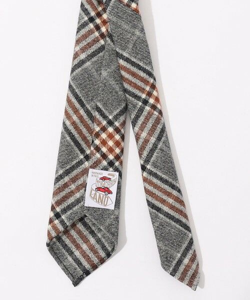 TOMORROWLAND / トゥモローランド ネクタイ | TOMORROWLAND MADE IN ITALY ウール チェック ネクタイ | 詳細2