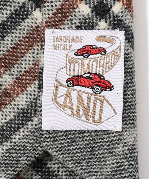 TOMORROWLAND / トゥモローランド ネクタイ | TOMORROWLAND MADE IN ITALY ウール チェック ネクタイ | 詳細3