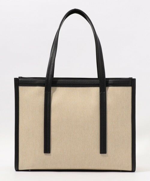 TOMORROWLAND / トゥモローランド トートバッグ | TOMORROWLAND キャンバスレザーコンビ トートバッグ | 詳細3