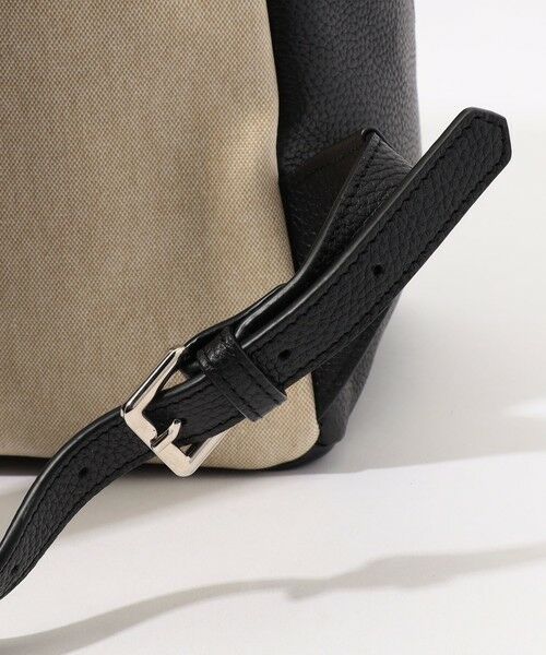 TOMORROWLAND / トゥモローランド リュック・バックパック | TOMORROWLAND キャンバスレザーコンビ バックパック | 詳細4