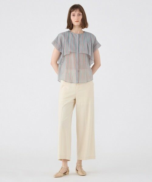 TOMORROWLAND / トゥモローランド シャツ・ブラウス | コットンポリエステルプリント レイヤードブラウス | 詳細1